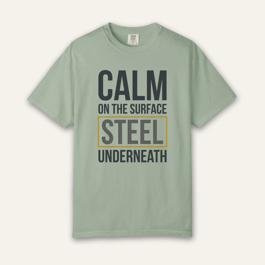 Steel Underneath T-Shirt