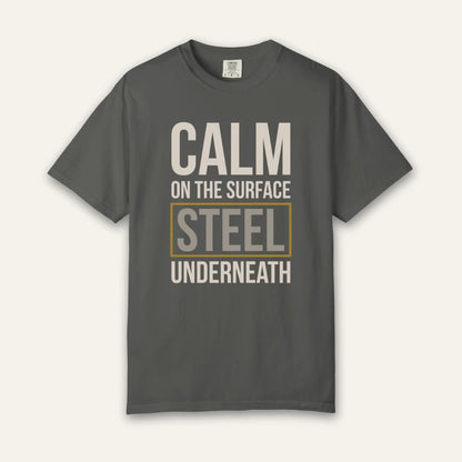 Steel Underneath T-Shirt