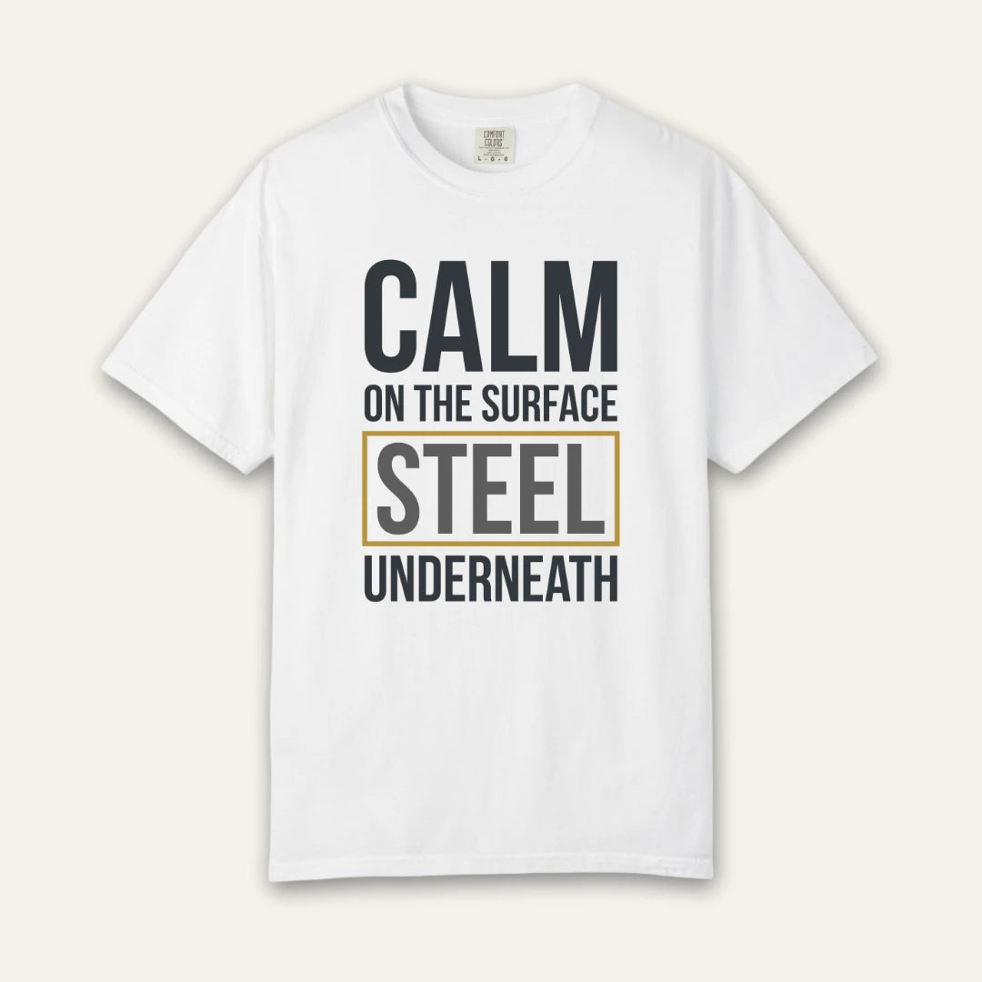 Steel Underneath T-Shirt